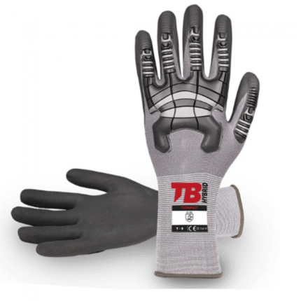 Luvas Impacto Nylon+Nitrilo TB715 IMPACT EN 388:4131X+407