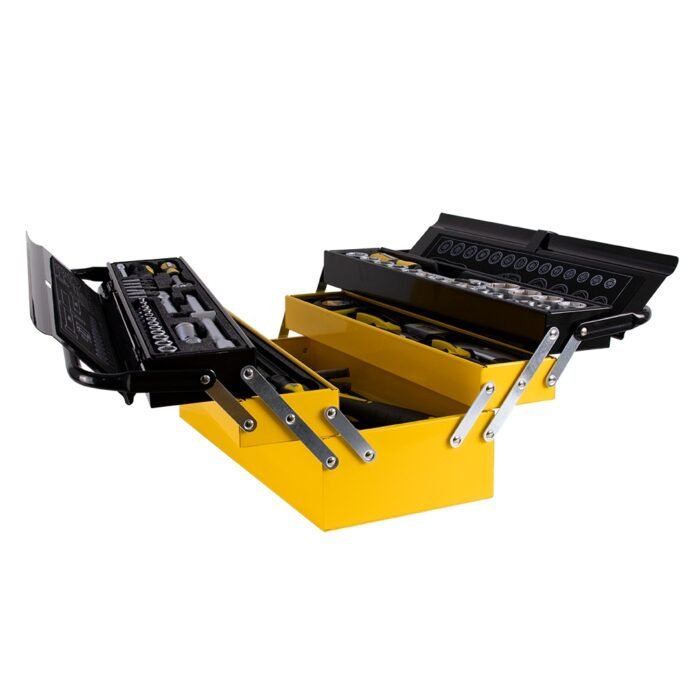 Metallic Tool Box with 88 Pieces Flux - Image 1