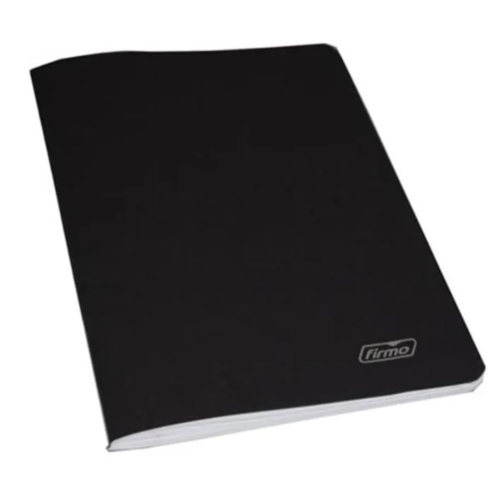 Caderno Agrafado A5 80F Liso Capa Preta referência: 5601199166772 - Image 1