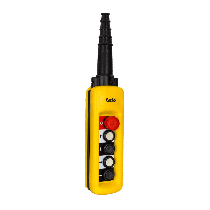 4  PUSH-BUTTON  PENDANT  CONT.  STATION  W/EMERG.  1NO+1NC - Image 1