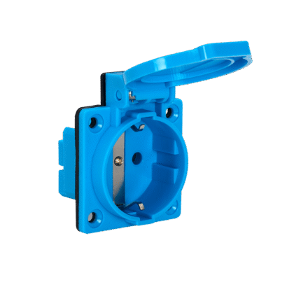 PANEL  MOUNTED  SCHUKO  SOCKET  16A  2P+E  230V  IP44